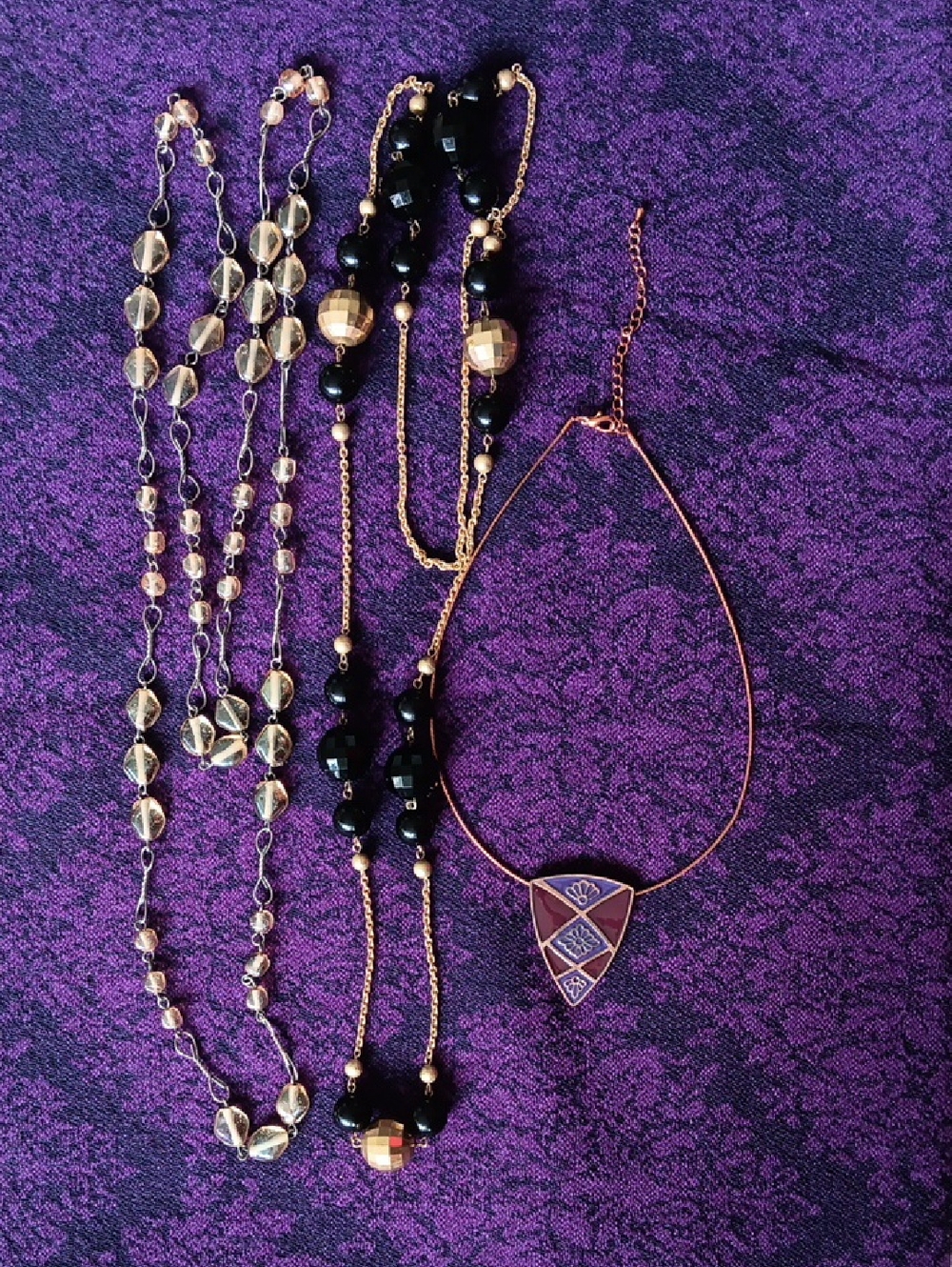 Boho Vintage Set Of 3 Necklaces